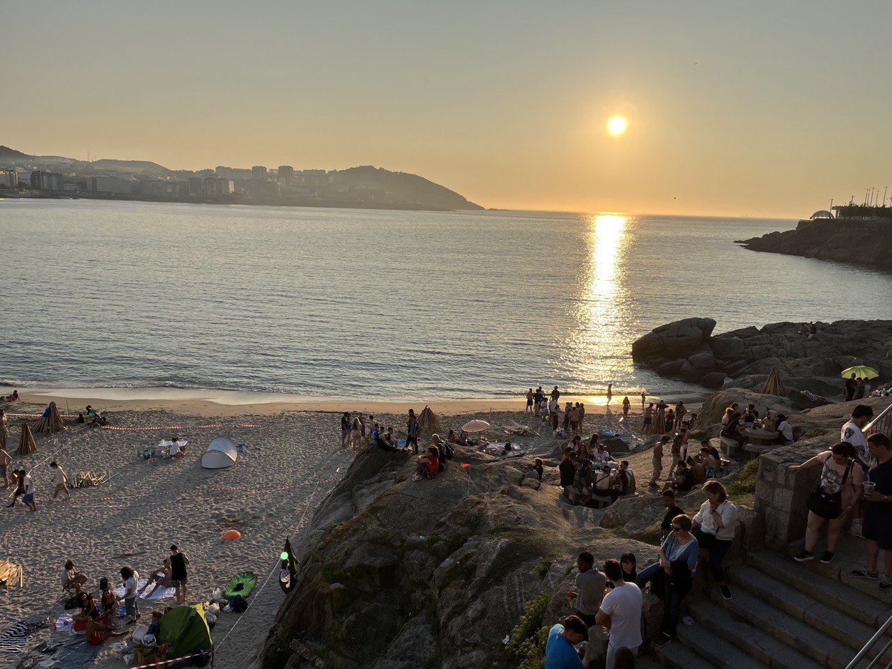 Sunset on Noite de San Xoán